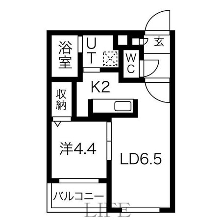 GRAND RAVINE 平岸の物件間取画像